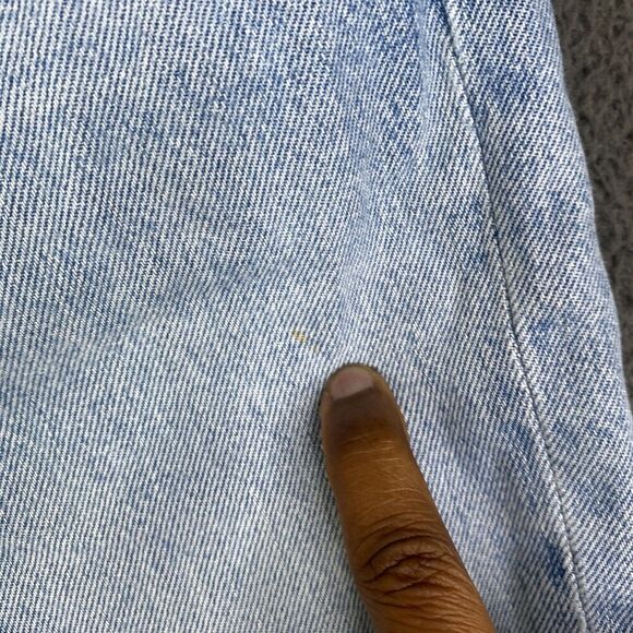 AGOLDE Ripley High Rise Straight Leg Ankle Jeans in Riptide Size 24 27x27 MEAS - Picture 7 of 11